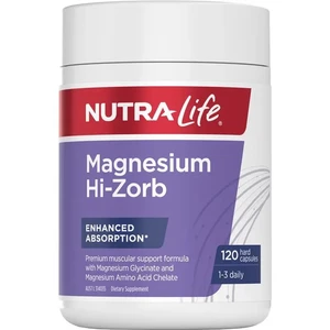 (PRE ORDER) Nutralife Magnesium Hi-Zorb 120 capsules shelf life 2yrs